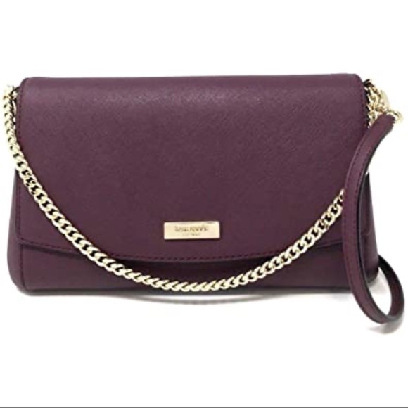 kate spade Handbags - Kate Spade Burgundy Plum Crossbody Purse Bag
